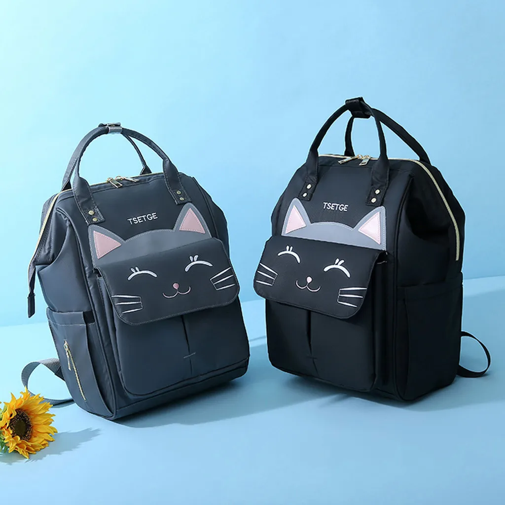 Backpacks Mummy Bag Multifunction Large Capacity Double Shoulder Travel bags Baby Handbag Bottle Insulation Chair Bags