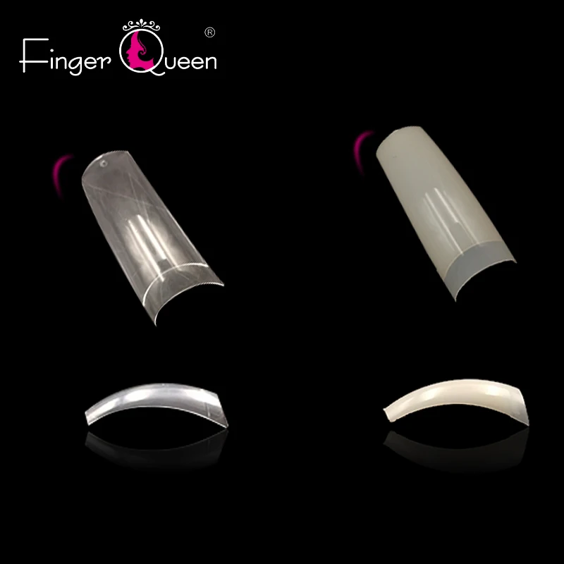 

Nail Tips 500 Pcs Suitable Art Nails for Work Party Professional Salon Fake Nails UV Gel Stickers Beauty Tool