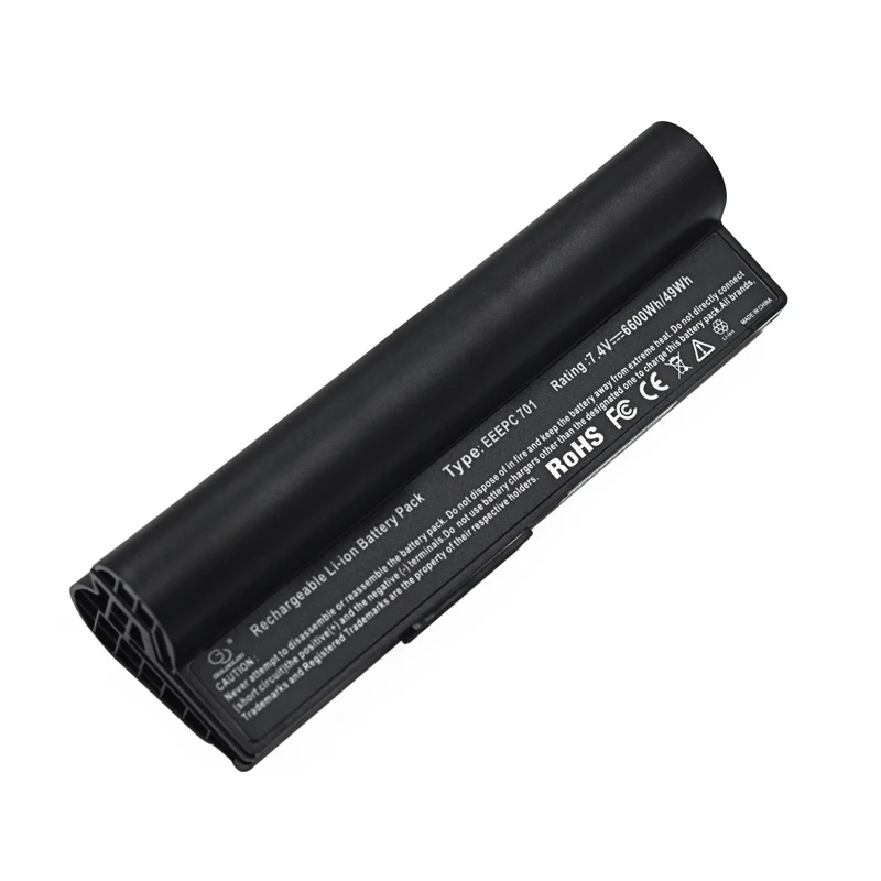 Golooloo 7,4 v 6600mAh Аккумулятор для ноутбука Asus Eee PC 2G 4G 8G 900 700 701 90-OA001B1000 A22-700 A22-P701 A23-P701 P22-900