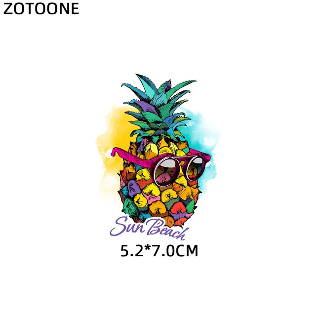 ZOTOONE Cute Cartoon Animal Patches Heat Transfer Iron on Patch for T-Shirt Children Gift DIY Clothes Stickers Heat Transfer G 1050