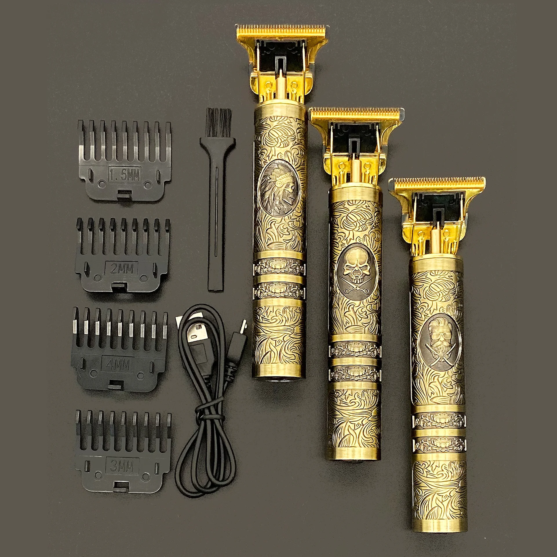 Maquinilla de cortar el pelo de barbero para hombres, maquinilla de afeitar inalámbrica, Máquina para cortar Cabello, Afeitadora eléctrica