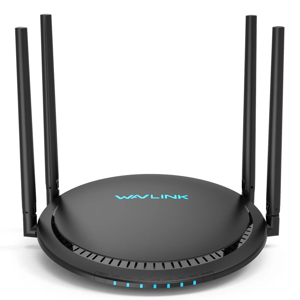 

Wavlink Dual Band 5Ghz Wireless WIFI Router 1200Mbps Wifi Repeater with Touchlink easy setup 4x5dbi Smart wi-fi router/extender