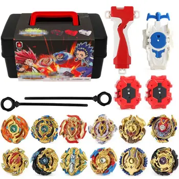 

Portable Burst Box 12 in 1 Golden Edition Carrying Case Gyro Kids Toys
