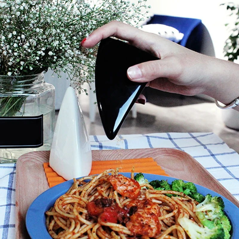 2 шт. творческие керамика акульих плавников соль сахар специи перечница приправы