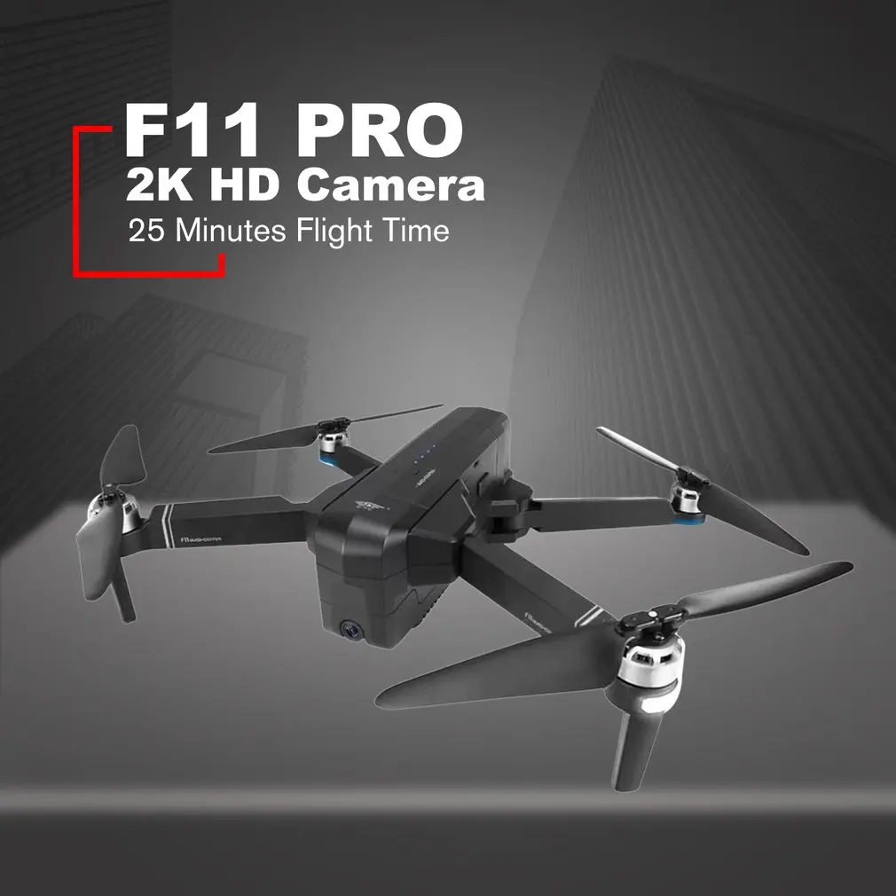 F11 PRO gps Дрон с Wifi FPV 2K HD камерой F11 бесщеточный Дрон 25 минут время полета складной Дрон Vs SG906