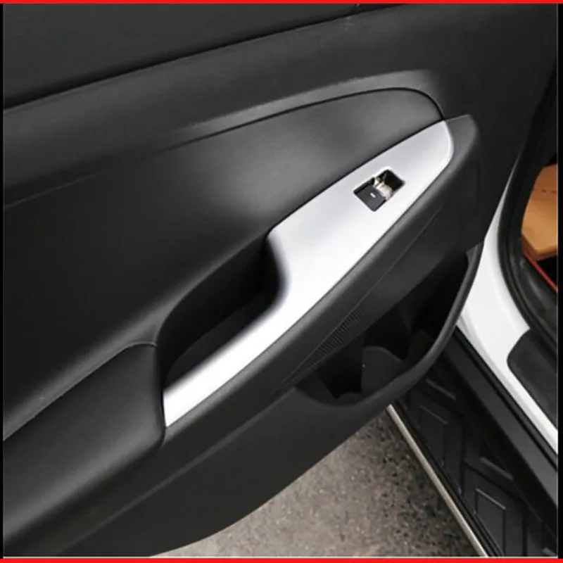 4pcs/set Car Covers For Hyundai Tucson 2017 2016 2015 Window Lift Button Door Handle Panel Trim Stickers