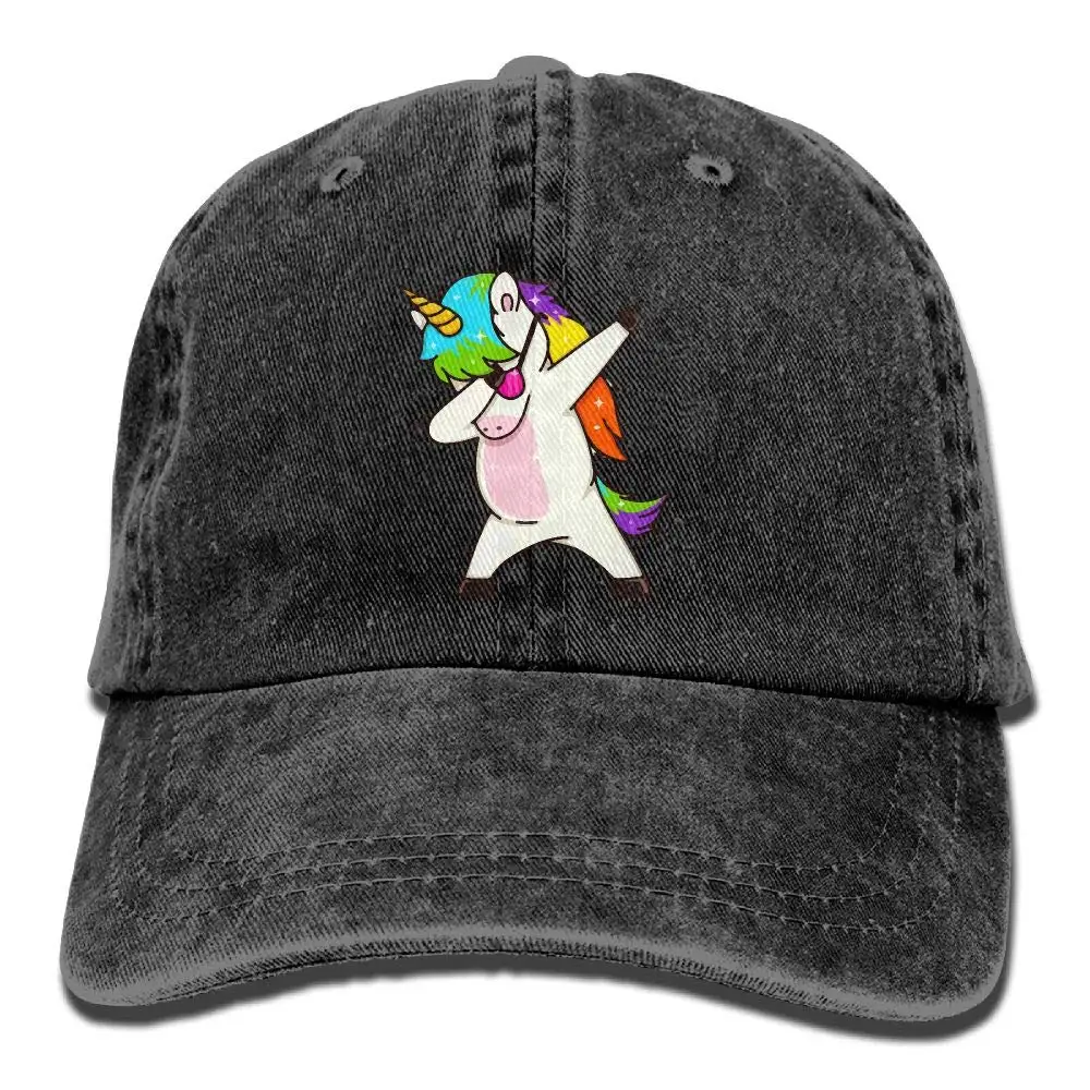Радуга Единорог унисекс взрослых Бейсбол шляпа ковбой кепки Snapback