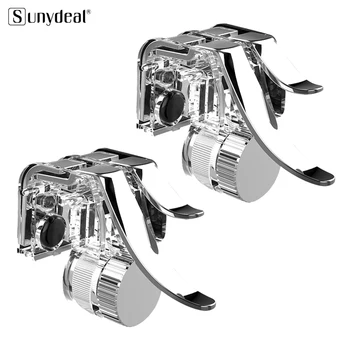 

Phone Gamepad Trigger Fire Button Aim Key Smart phone Mobile Games L1R1 Shooter Controller PUBG for iPhone Xiaomi Samsung Hot