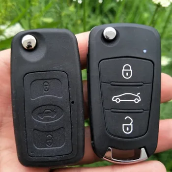 

DAKATU 3 Buttons Replacement Flip Folding Remote Key Case Shell For Great Wall C30 Keyless entry Remote FOB Case Cover