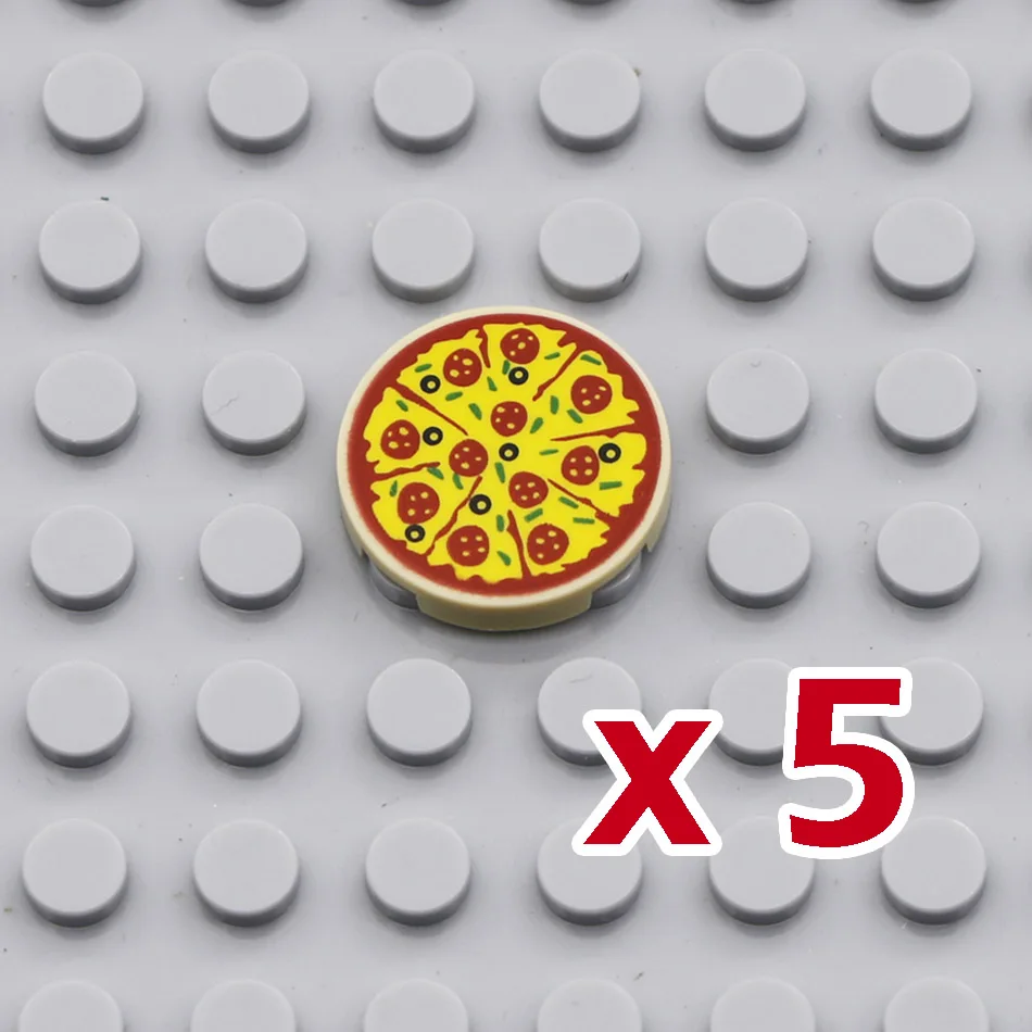 pizza moc bricks