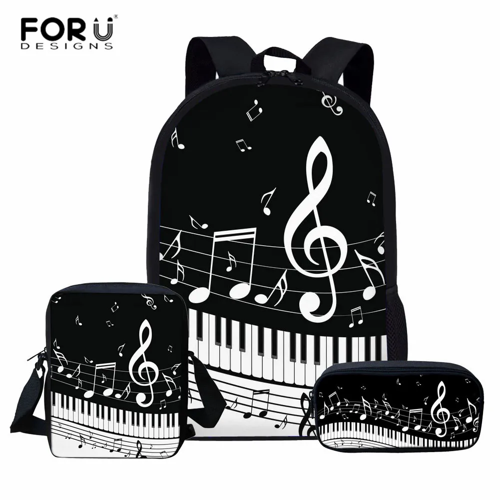 L5553CEK FORUDESIGNS/детские школьные сумки для фортепиано, Детский рюкзак, сумки для книг для девочек-подростков, музыкальная сумка для начальной школы, набор на заказ - Цвет: L5553CEK