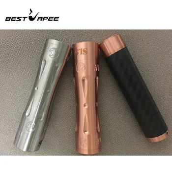 

E Cigarette M6 AV Mechanical Mod Kit RDA Paragon v2 Brass Mech Mod fit 18650 Battery 510 Thread Drip RDA Atomizer Vaporizer RTDA