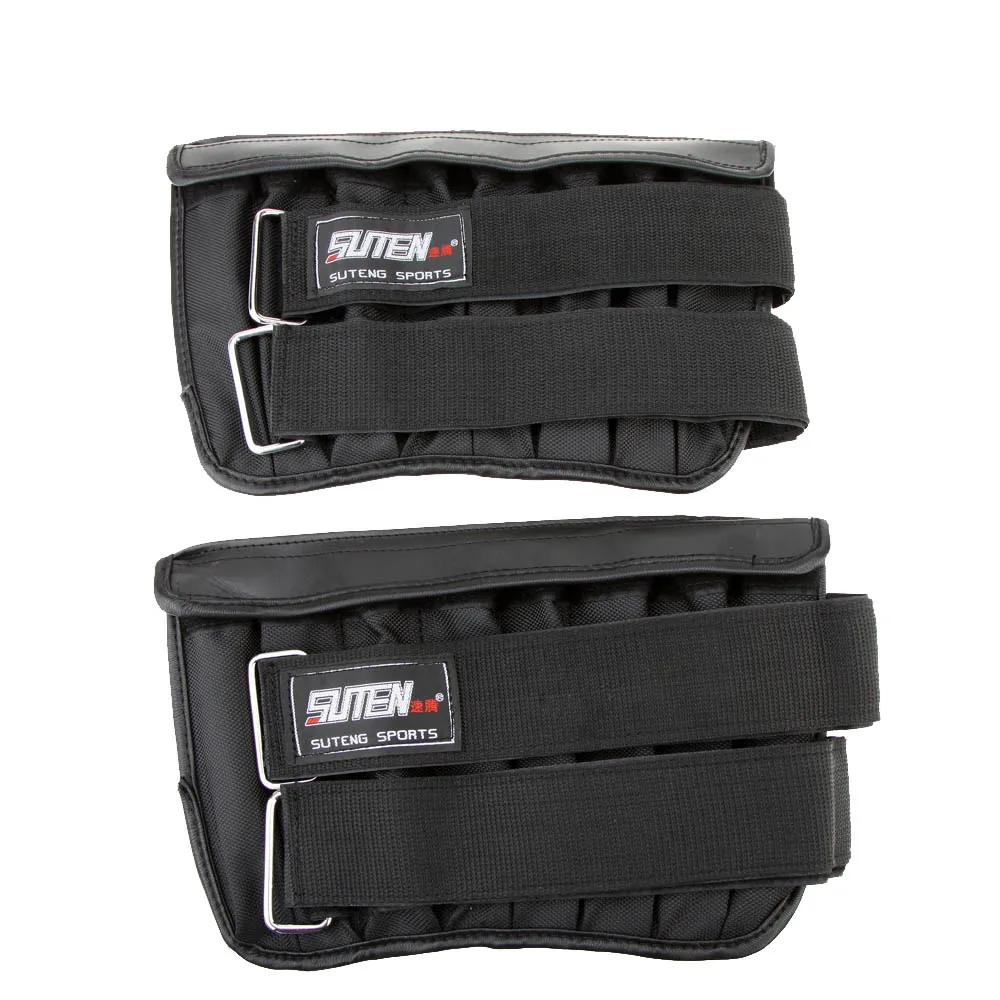 2pcs Max Loading 6kg Adjustable Weighted Leg Wrist Band Exercise Boxing Training Weight Loading Ankle Wrap