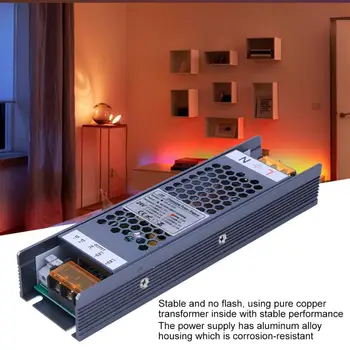 

80W Dimming Power Supply 4 Control Methods 0-10V High Efficiency