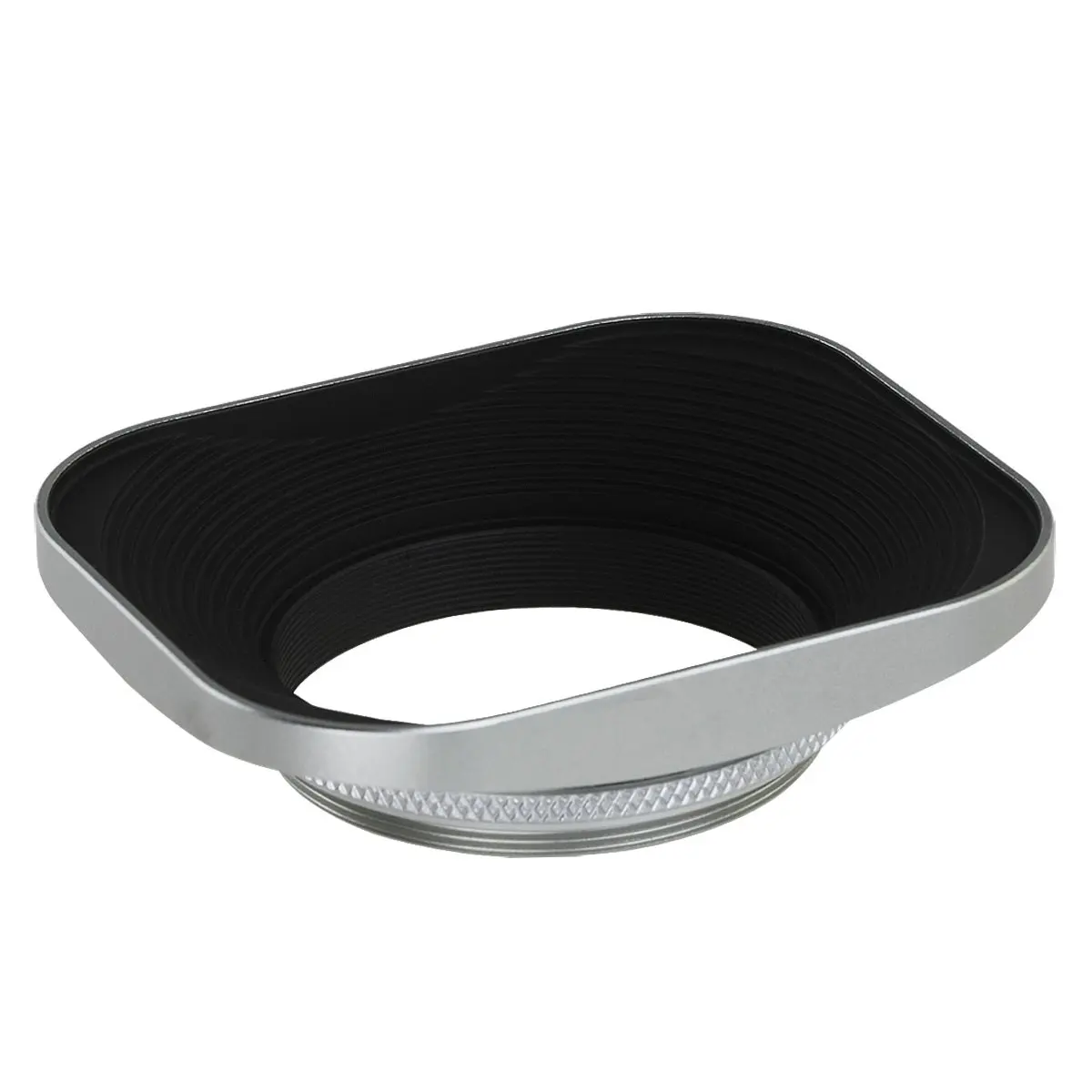 Quadrado de Metal Hood com Cap para Canon Universal Milímetros Alumínio Screw-in Montagem Lens Nikon Sony Fuji Lente Leica Voigtlander 43mm 43 Cnc - Image 3