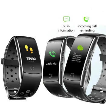 

2020 SmartBand Color Screen Smart Bracelet Blood Pressure Fitness Tracker Smart Wristband Heart Rate Monitor Waterproof Watch