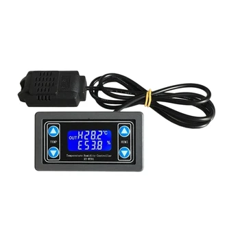 

10A Thermostat Digital Temperature Humidity Controller with LCD Display DC 6V-30V Thermal Regulator Thermocouple