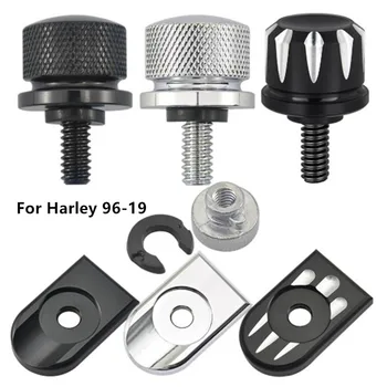 

New Arrival High Quality Motorcycle Rear Fender Seat Bolt Tap Screw Nut Kit Mounting Cap For Harley 96-19