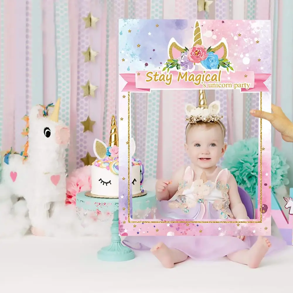 Декор для вечеринки в виде единорога QIFU Baby Shower украшение розового девочек товары