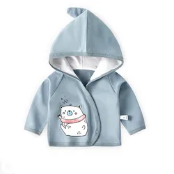 Manteaux à manches longues pour garçons et filles, combinaison d'hiver à capuche pour enfants, vêtements pour nouveau nés 