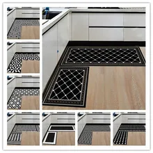 Креативный коврик для кухни в скандинавском геометрическом стиле, Противоскользящий коврик для ванной комнаты, нескользящий моющийся коврик для входной двери, коврик для прихожей