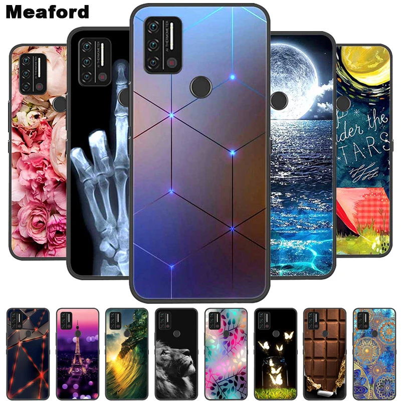 For UMIDIGI A9 Case Shockproof Soft silicone TPU Back Cover For UMIDIGI A9 Pro Phone Cases for Umidigi A7S A7 Pro Cute Cartoon phone carrying case