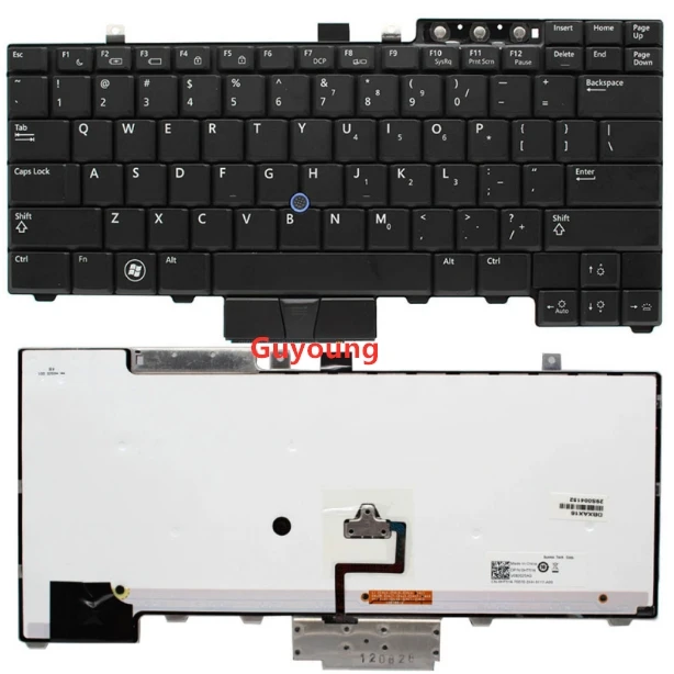 Подсветка US клавиатура для ноутбука Dell Latitude E6400 E6410 E5500 E5510 E6500 E6510 точности M2400 M4400 |