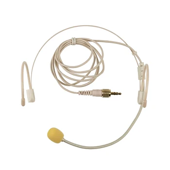Microfono auricolare omnidirezionale Canfon compatibile con i sistemi wireless Sennheiser G100/200/300 Saramonic Boya Comica