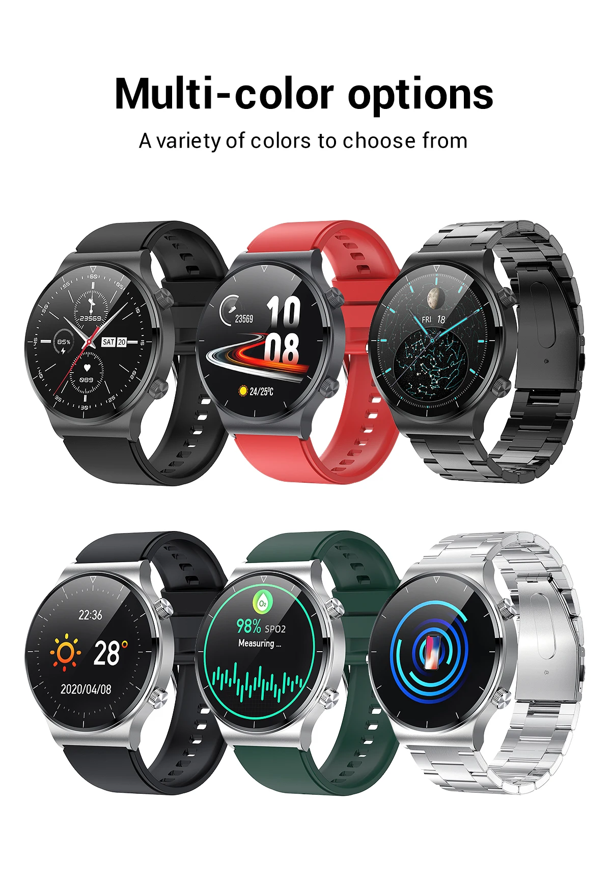 In Stock Global Version Smart Watch GT 2 Pro SmartWatch 14 Days Battery Life GPS Wireless Charging