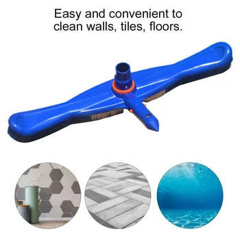 

19 Inch Sewage Suction Flexible Professional Powerful Replaceable Cleaner Home With Brush Ground Vacuum Head Swimming Pool Pond