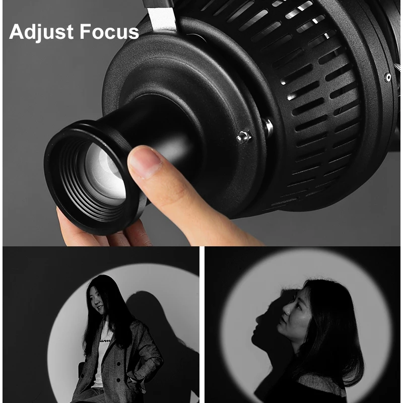 US $225.09 Bowens Mount Focalize Optical Snoot AL16 Art Effects Shaped Beam LightColor Gel Filters Match GODOX Flash
