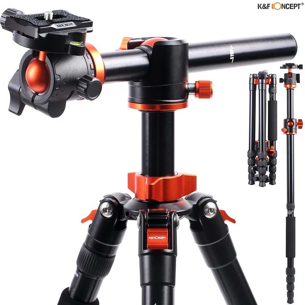 K & F Concept Camera Statief Monopod 60 Inch Overhead Aluminium