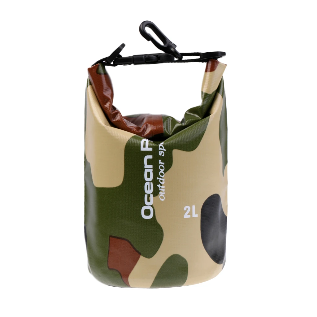 2L-30L Waterproof Dry Sack Floating Bag Travel Camping Sailing Canoe Kayak Storage Pouch for Swimming Rafting Boating