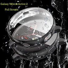 Чехол Active 2 для samsung galaxy watch active 2 44 мм бампер полный ТПУ силиконовый защитный чехол для экрана galaxy watch чехол 40 мм 44
