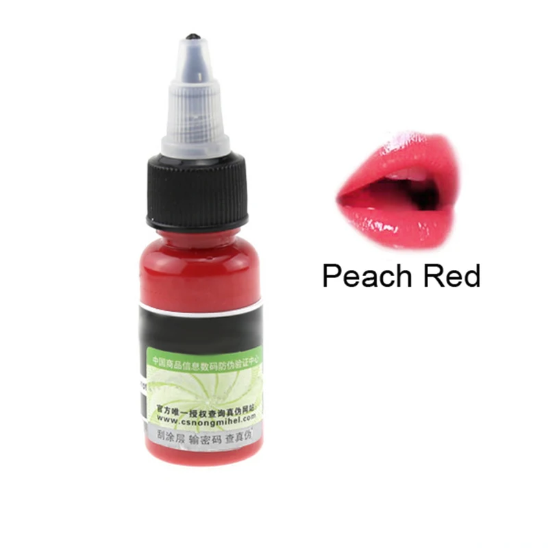 

Semi-Permanent Makeup Color Eyebrow Dye Microblading Pigment Jet Embroidery Cosmetics Tattoo Ink Lip Embroidered Eyebrow Color