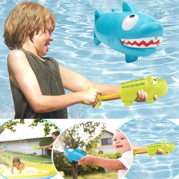 Kids Squirter Water Pistool Speelgoed Speelgoed Haai Krokodil Pistool Blaster Bad Spelen Water Speelgoed Kinderen Outdoor Games Voor Zomer