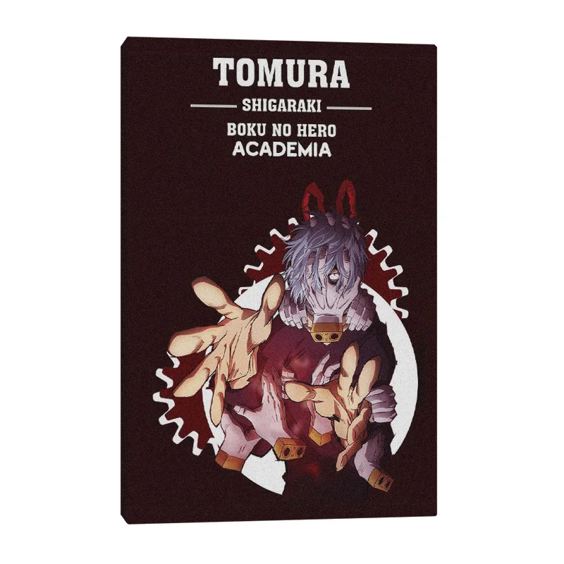 Tomura Shigaraki Boku no Hero Academy настенное искусство, украшение на холсте, постеры, принты для гостиной, домашняя декоративная картина для спальни