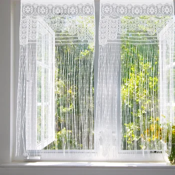 

Romantic Hanging Curtain Room Partition Curtain Door Curtain for Home Indoor