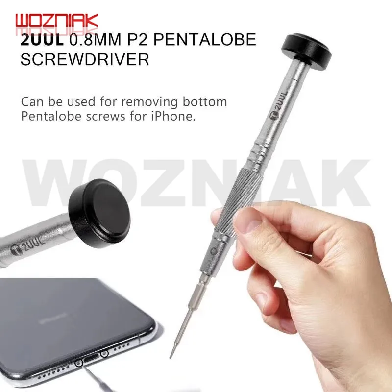 2UUL iPhone 용 정밀 수리 볼트 드라이버 안드로이드 휴대 전화 메인 보드 LCD 화면 해체 전투 스크루 드라이버 세트 도구