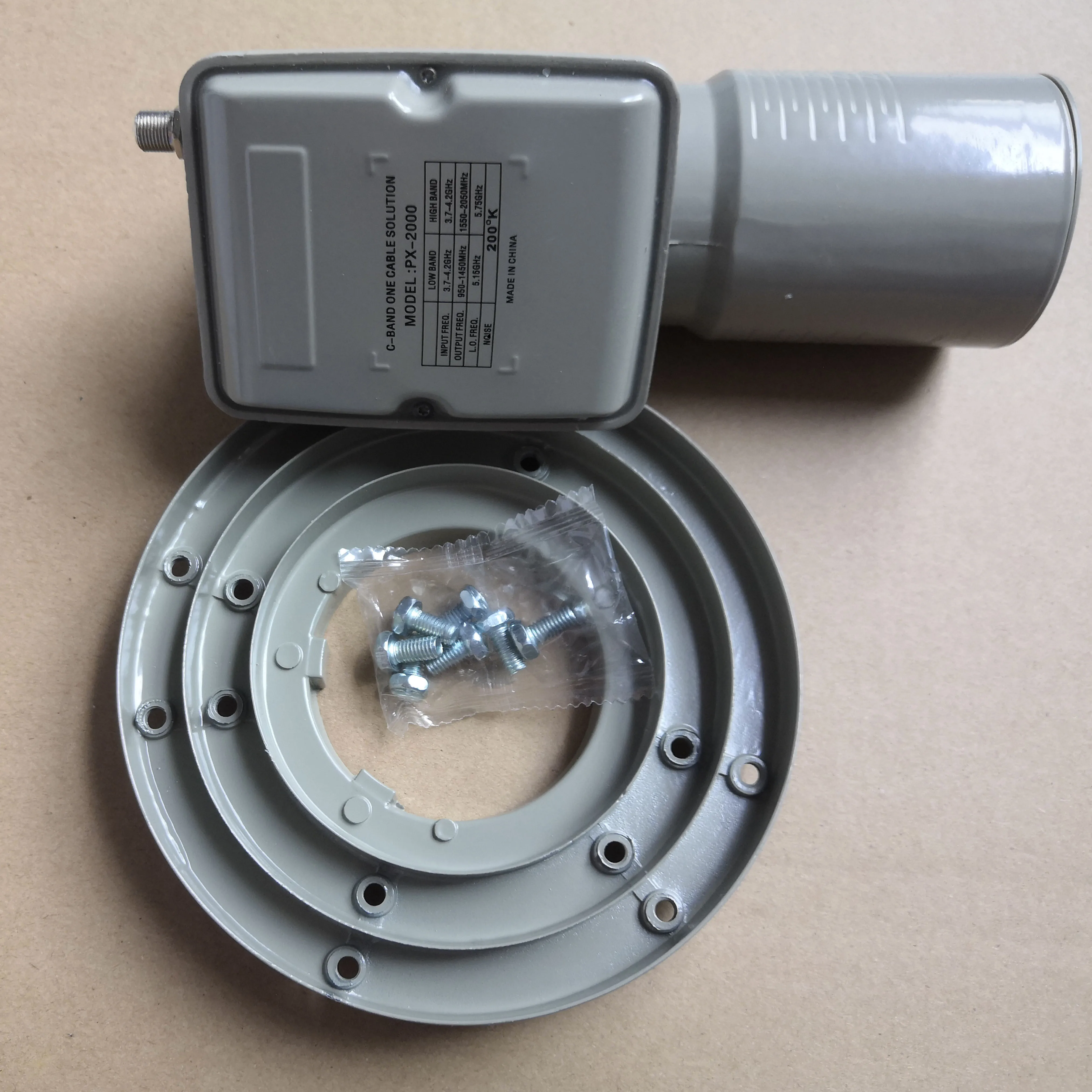 PX-2000 C band LNBF 200 K, Full HD 1080, MPEG4-S2, 3D высокого качества сигнала, c band one cable разрешение, 5150/5750 c band lnb