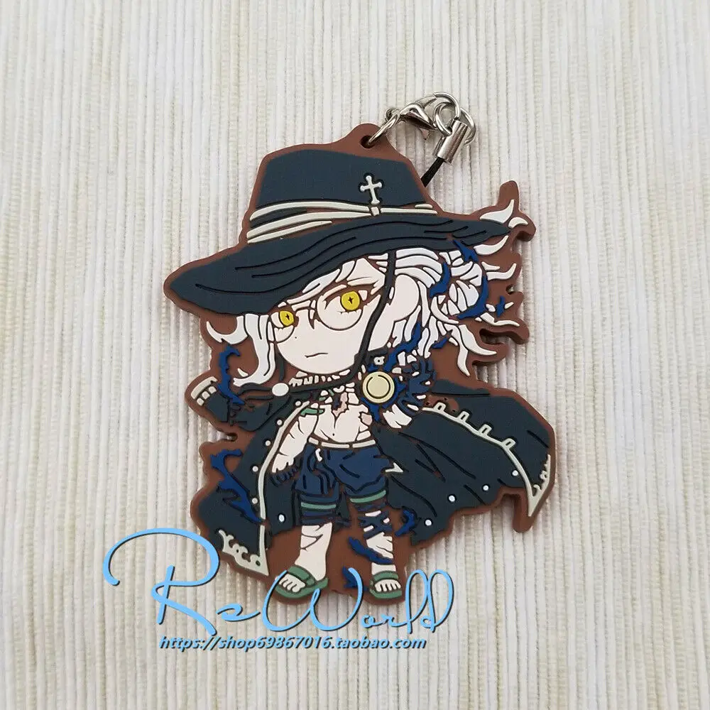 FGO Fate Grand Order Grand Master Merlin Acrylic Keychain Keyring Strap Be
