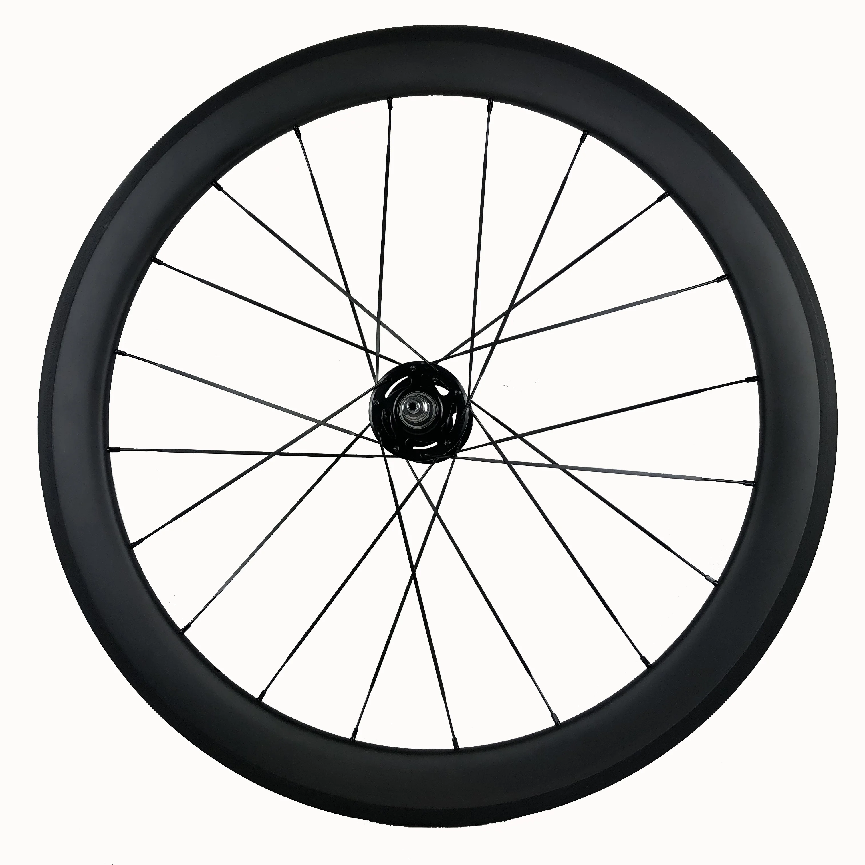 High End Fixie Bike Parts Matt Carbon Track Bicycle Wheels 25mm Wide 50mm Depth Tubular Single Speed Cycling Wheelset Online Hot - Bicycle Wheel