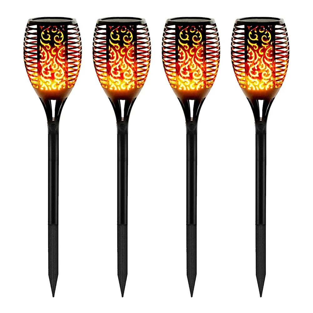 

LED Solar Flame Lamp Flickering Solar Landscape Lawn Lamp Outdoor Waterproof Yard Garden Torch Light Path Lighting