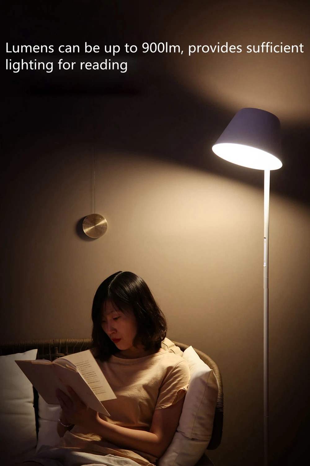 Xiaomi Mijia Yeelight YLLD01YL 12 Вт умный Диммируемый светодиодный напольный светильник, стоящий Настольный светильник, wifi приложение, управление, для дома, офиса, AC100-240V