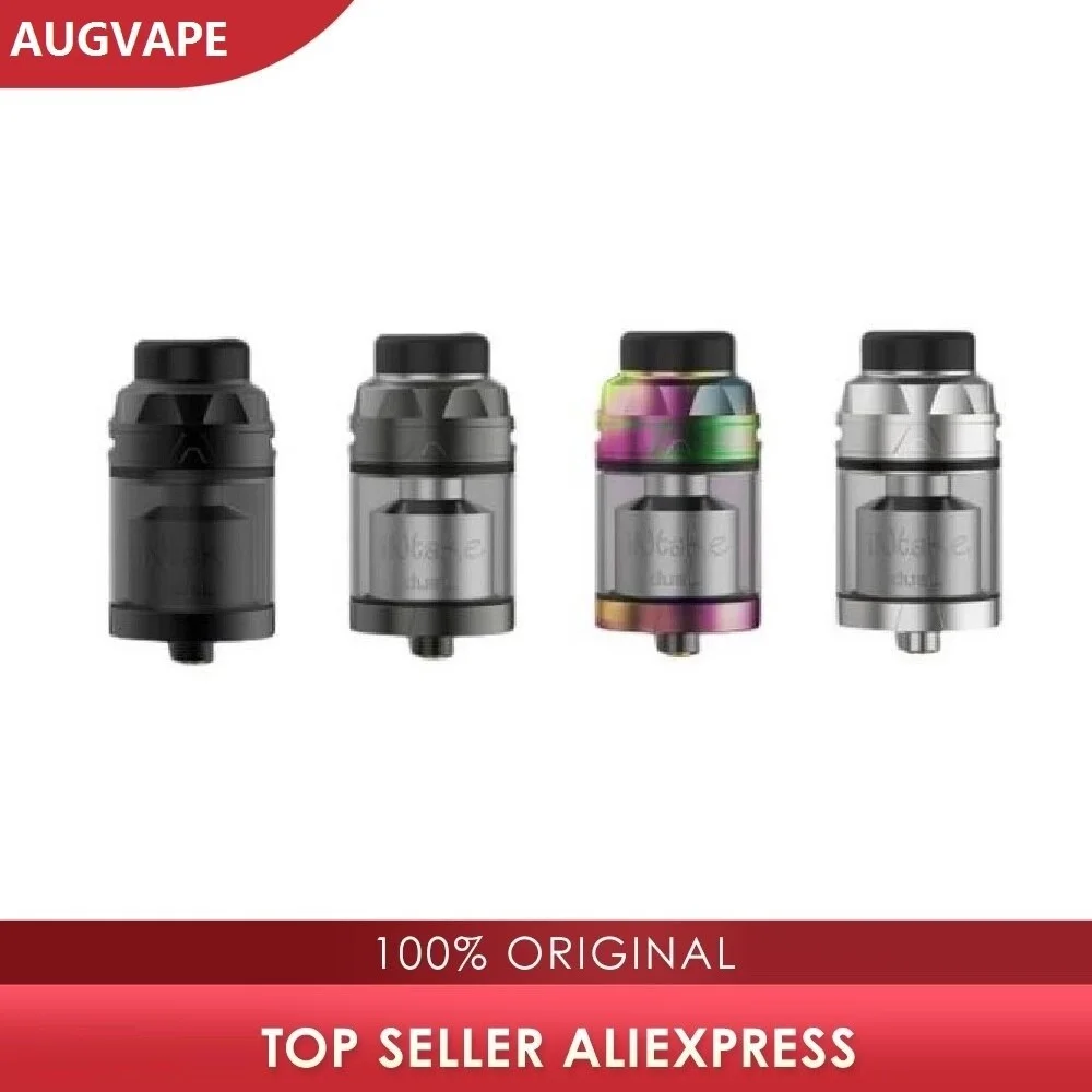 

Original AUGVAPE INTAKE DUAL RTA 4.2ml Capacity with Postless Deck & Dual Coil Building 26mm RTA AUGVAPE INTAKE E Cig VS Zeus X