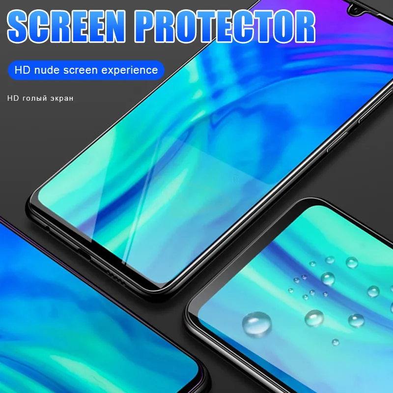 4-1 шт 10H прозрачное закаленное стекло для huawei Honor 20 Pro 9X 8X Max 10 9 Lite Защитная пленка для экрана 10i 20S 8S стеклянная пленка