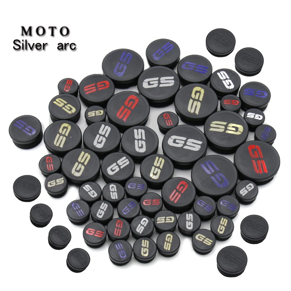 

frame hole cover plugs cap decor for BMW R 1200GS R 1200 GS R1200GS LC adventure ADV 2017 2018 2019 frame Cap set 9 pieces 5 col