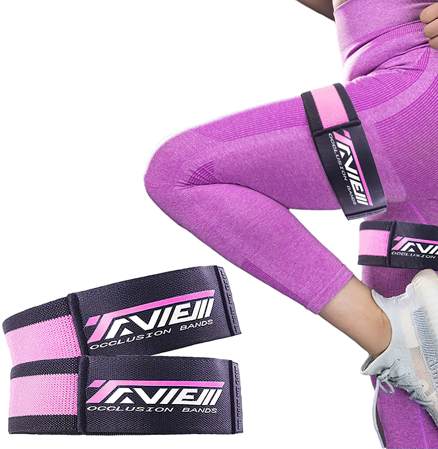 Bfr Occlusion Bands For Women Glutes Hip Fitness Blood Flow Restriction