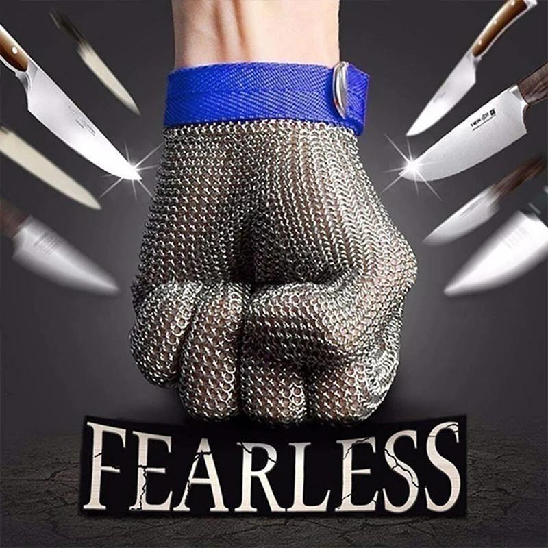 Cut Resistant Gloves Anti Cutting Gloves Fishing Protection Glass Industry Stab Resistant Gloves Cut Prevention Arm