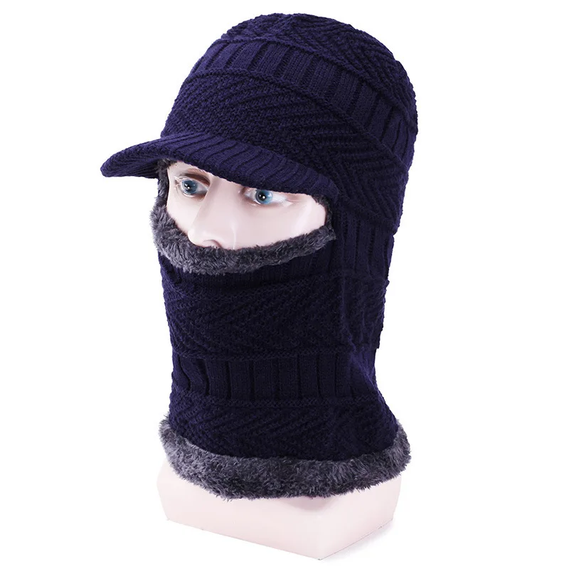 Ветрозащитные шапочки Skullies для женщин, маска для лица, зимняя шапка, дышащая Флисовая Балаклава, зимние шапки для мужчин, шарф, меховая шапка
